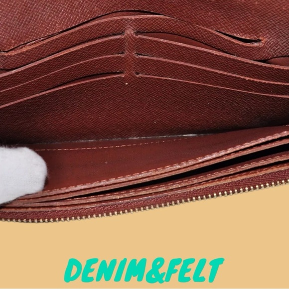 🤎Louis Vuitton LV Joséphine Monogram Leather Long Zip Around Wallet | PRELOVED! - Picture 8 of 11